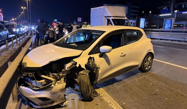 Alkollü sürücü zincirleme kazaya neden oldu
