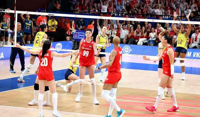 A Milli Kadın Voleybol Takımı, Milletler Ligi'nde ilk yenilgisini aldı