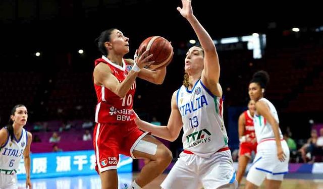 A Milli Kadın Basketbol Takımı, çeyrek finalde İtalya'ya kaybetti