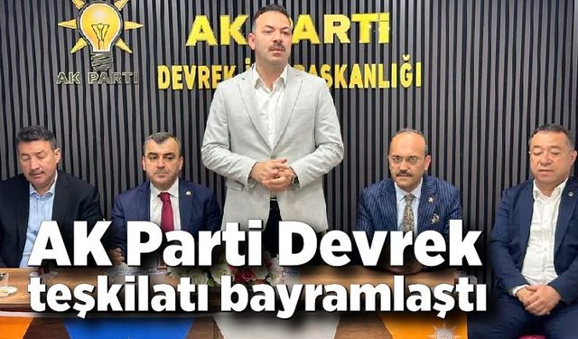 AK Parti Devrek teşkilatı bayramlaştı