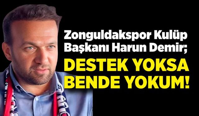 Harun Demir; Bu şartlarda devam etmem