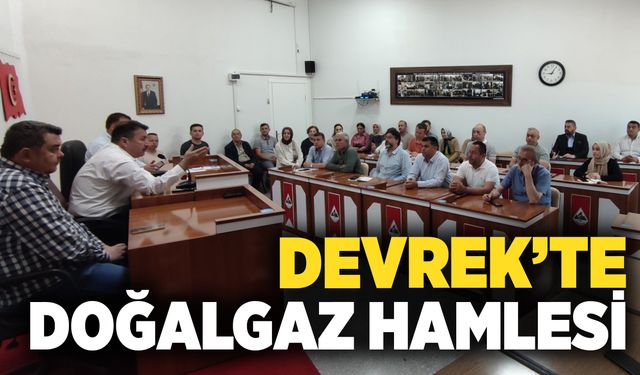 Devrek'te doğalgaz hamlesi: Başkan Ulupınar vatandaşlarla buluştu
