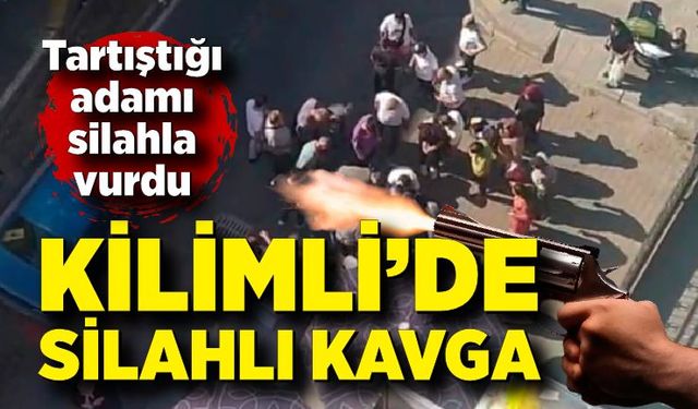 Kilimli'de silahlar konuştu; 1 yaralı