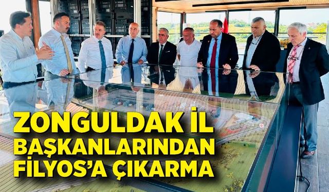 Zonguldak il başkanlarından Filyos’a çıkarma