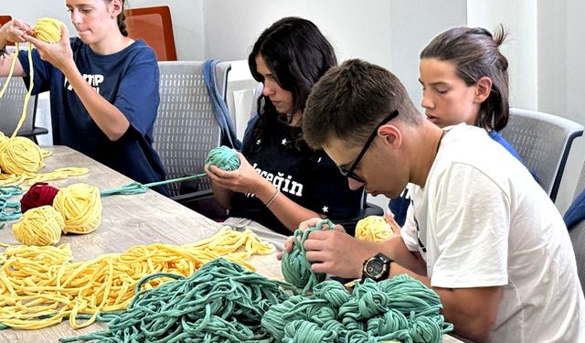 Öğrencilerden ecollectiv projesine destek
