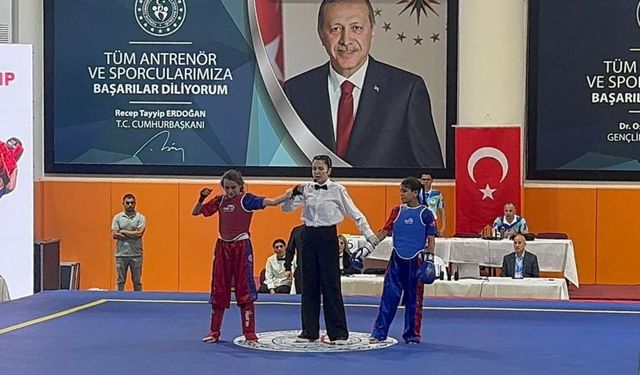 Meramlı sporcular Wushu Balkan Şampiyonası'ndan madalyalarla döndü