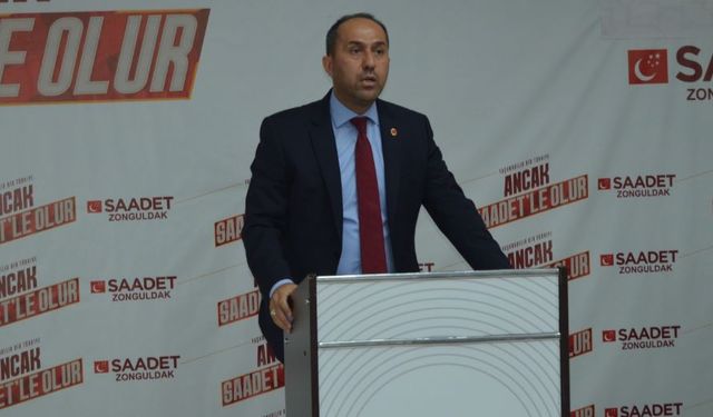 Burak Erol; Saadet Partimizin 24. Kuruluş Yıldönümü kutlu olsun