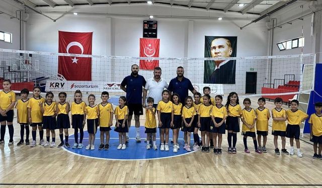 Yenişehir'de çocuklardan spora yoğun ilgi
