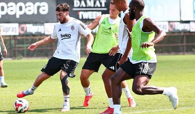 Beşiktaş, St. Patrick maçı hazırlıklarına devam etti