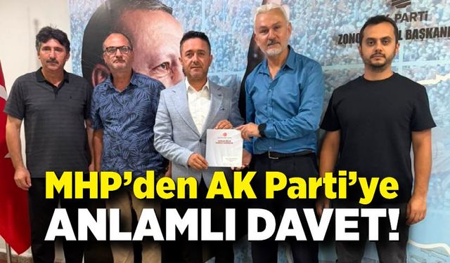 MHP Merkez İlçe’den AK Parti Merkez İlçe’ye ziyaret