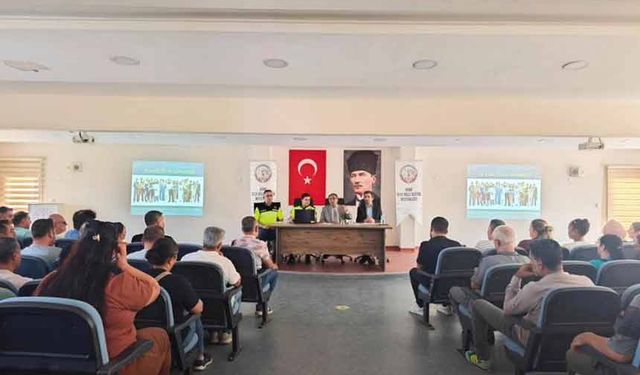 Söke'de servis şoförleri eğitime alındı