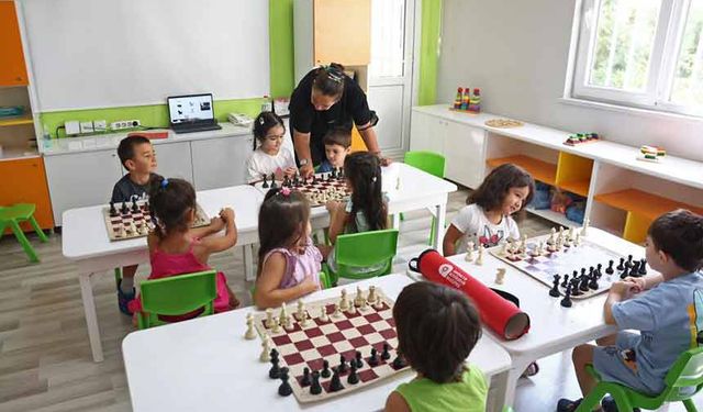 Antalya Büyükşehir Belediyesi kreşlerinde yeni eğitim yılı heyecanı