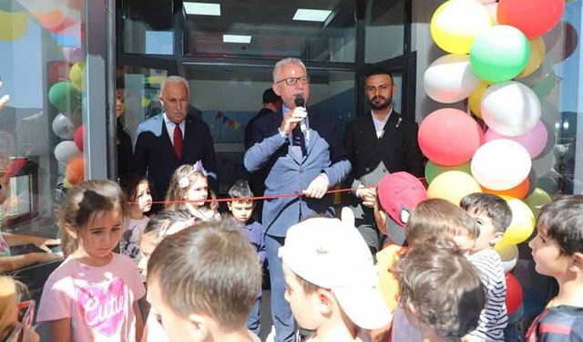 Yozgat Belediyesi tarafından açılan Milli İrade Kreşi hizmete girdi