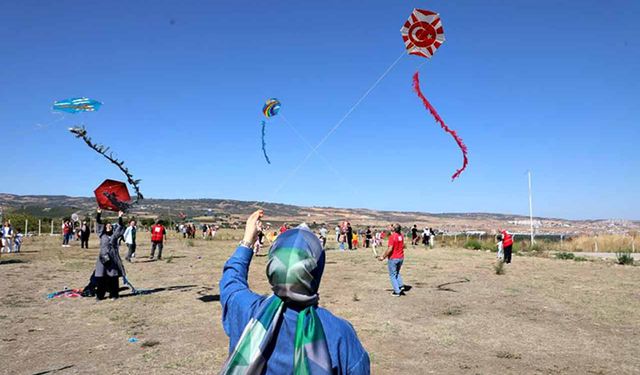 İnegöl semaları uçurtmalarla renklendi