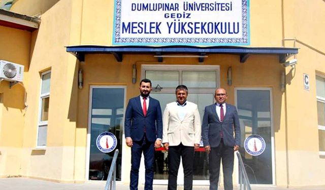 Gediz'de eğitim, sanayi ve belediye iş birliği