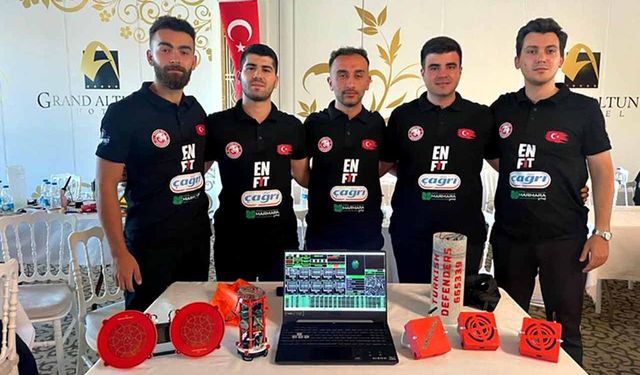 SAÜ takımı uydu yarışmasında 3'üncü oldu