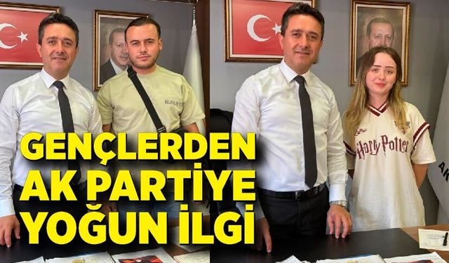 Genç isimlerin tek adresi AK Parti oldu.