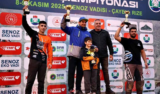 Türkiye Enduro ve ATV Şampiyonası Rize’de son buldu