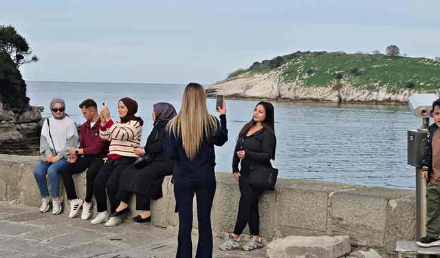 Amasra'ya kruvaziyer ile gelen sayısı 112 bini aştı