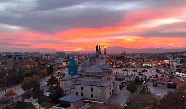 Kartpostallık gün batımı manzaraları