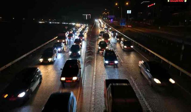 Ara tatil bitti, tatilcilerin dönüş yolculuğu başladı