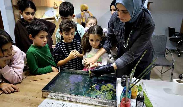 Anne-çocuk atölyelerine yaklaşık 500 kişi katıldı