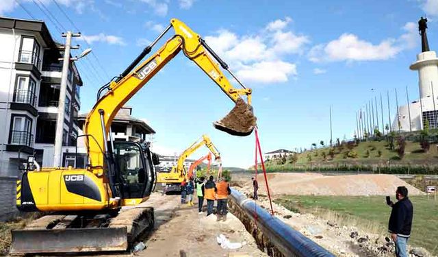 Su kesintisine yol açan alt yapı sorunu düzeltiliyor