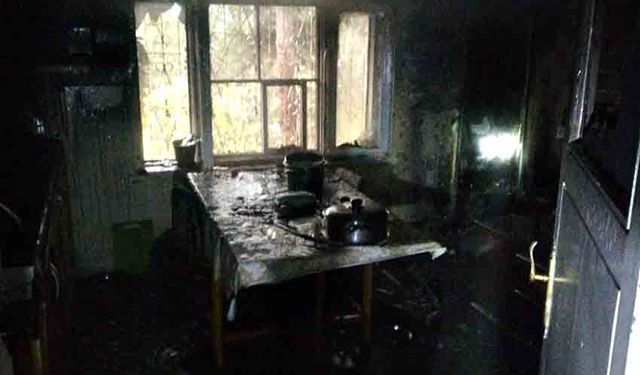 Mutfakta çıkan yangın korkuttu!