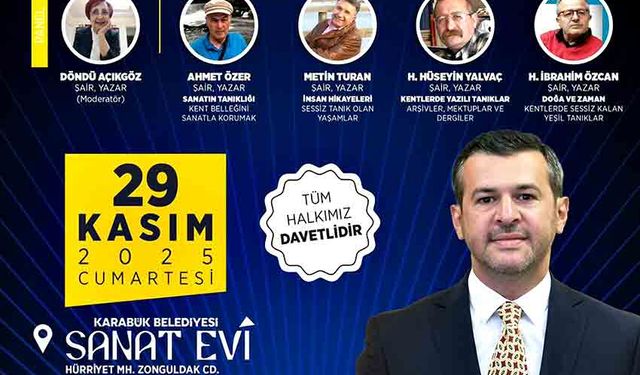 "Kentlerin Sessiz Tanıkları" paneli düzenlenecek