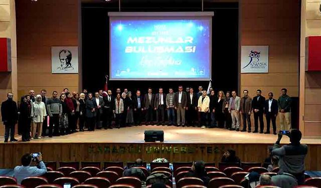 Karabük Üniversitesi doktora mezunları ilk kez buluştu