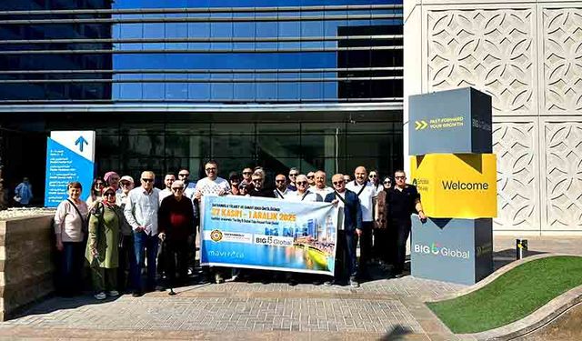 İş insanları Dubai’de Big 5 Fuarı’nda