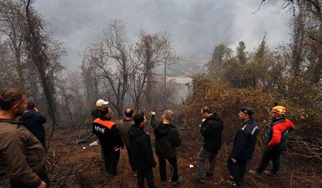 Artvin Valisi Ergün: "Yangın kısmen kontrol altına alındı"