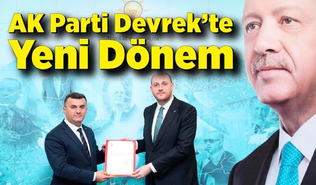 AK Parti Devrek İlçe Başkanlığına Muharrem Terzi Atandı