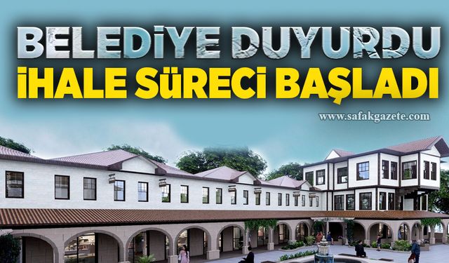 Bedesten Çarşı ve Müze Projesi'nde ihale süreci başladı