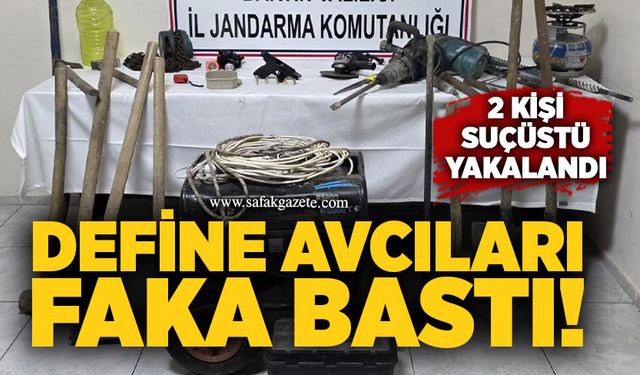 Define avcıları faka bastı! 2 kişi suçüstü yakalandı