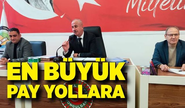 Yatırım programında en büyük pay yollara