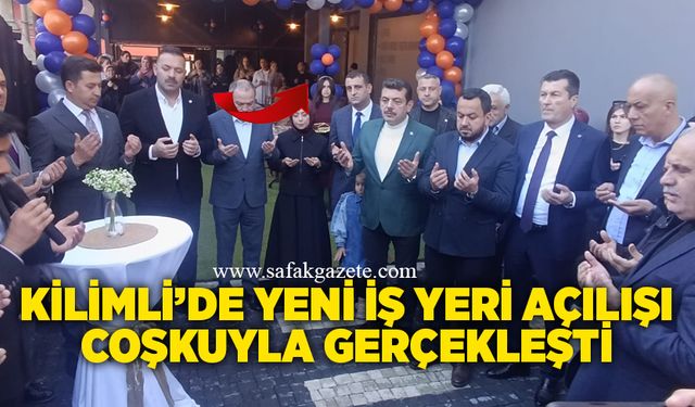 Kilimli’de yeni iş yeri açılışı coşkuyla gerçekleşti