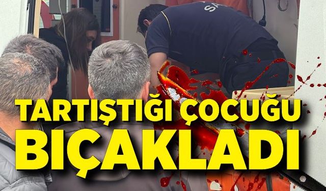 17 yaşındaki çocuk bıçaklandı