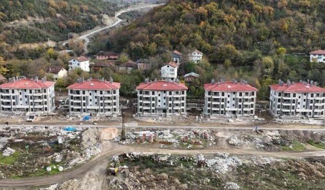 Tır Köyü’ndeki TOKİ Afet Konutlarında Sona Gelindi