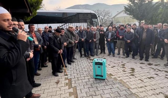 Kutsal topraklara dualarla uğurlandılar