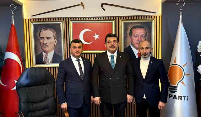 Avcı’dan Devrek İlçe Başkanına hayırlı olsun ziyareti