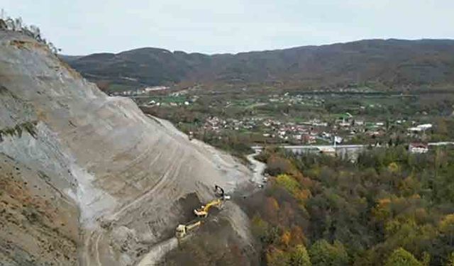 Kaynaşlı'da heyelan sonrası hızlı çözüm