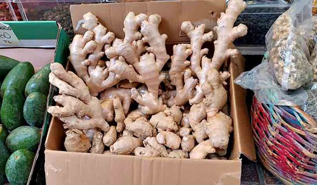 Aktarlarda zencefil yok satıyor