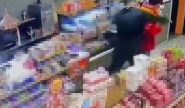 Akaryakıt istasyonunda çalışan genci darbeden alkollü müşteri gözaltına alındı