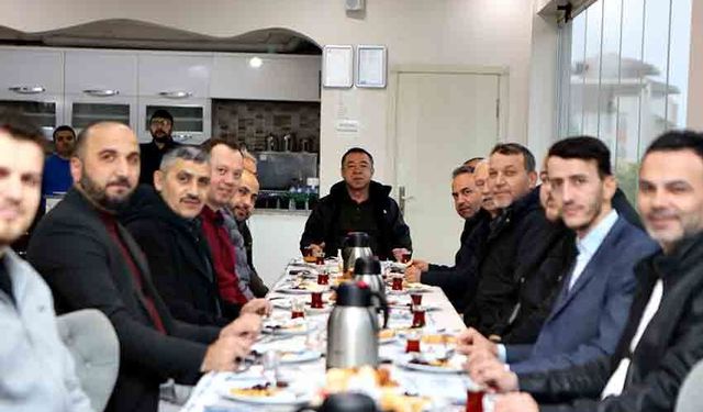 Başkan Gebeş imamlarla kahvaltıda buluştu