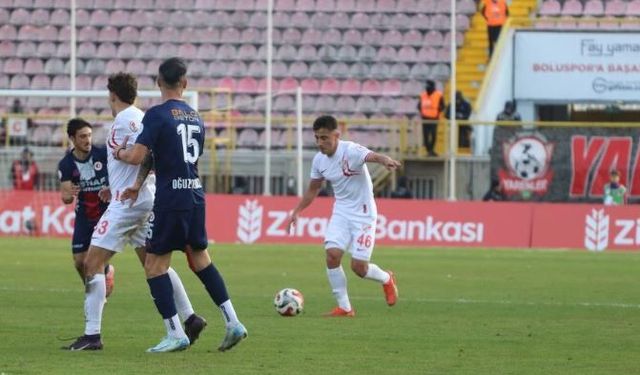 Boluspor kupada Fethiyespor'u geçemedi; 0-0
