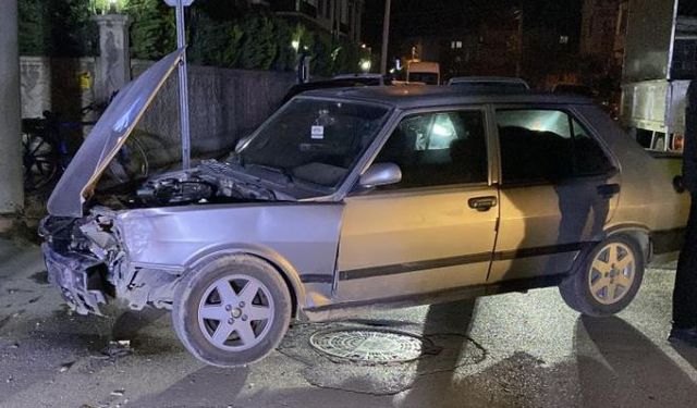 Bursa’da trafik kazası: 1 yaralı