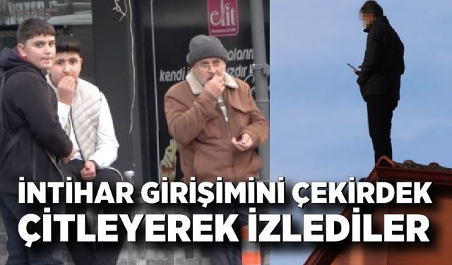 Binanın çatısında hayatına son vermek isteyen şahsı İl Emniyet Müdürü ikna etti