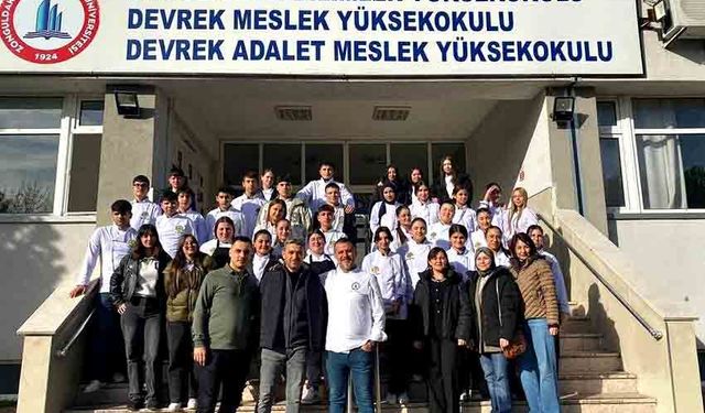 Devrek MYO'DA çikolata tekniği anlatıldı