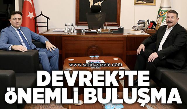 Devrek’te önemli buluşma: Ulupınar ve Başsavcı Kapağan görüştü